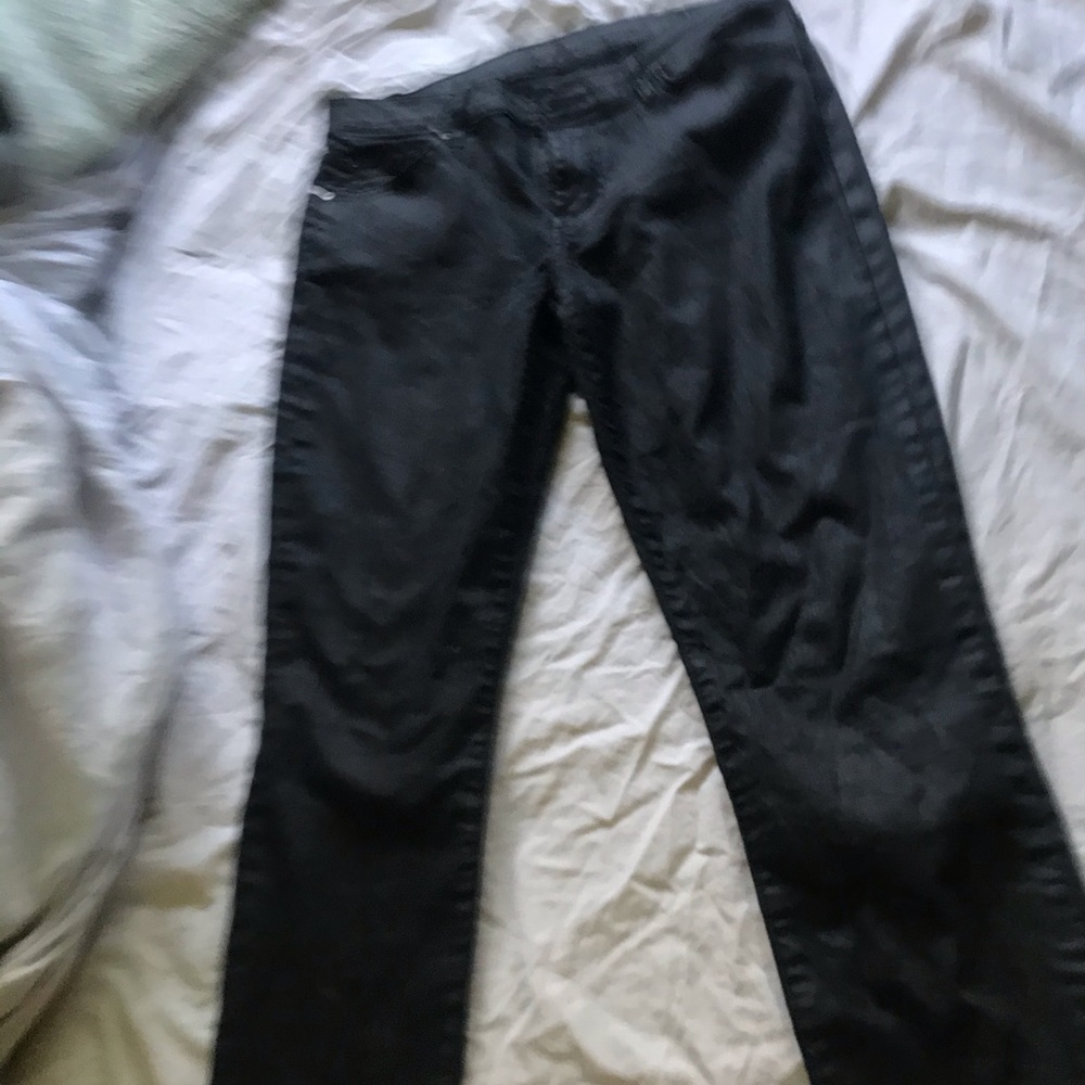Leather Brushed 7 Jeans - Picture 3 of 5